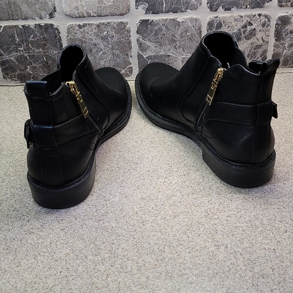 TOMMY HILFIGER 8 M Ankle Boots 👢  Black - Picture 6 of 12